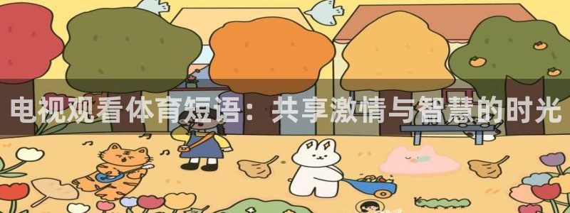 电视观看体育短语：共享激情与智慧的时光
