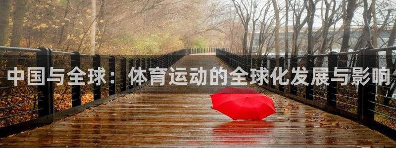 中国与全球：体育运动的全球化发展与影响