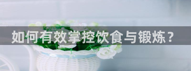 如何有效掌控饮食与锻炼？