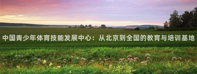 中国青少年体育技能发展中心：从北京到全国的教育与培训基地